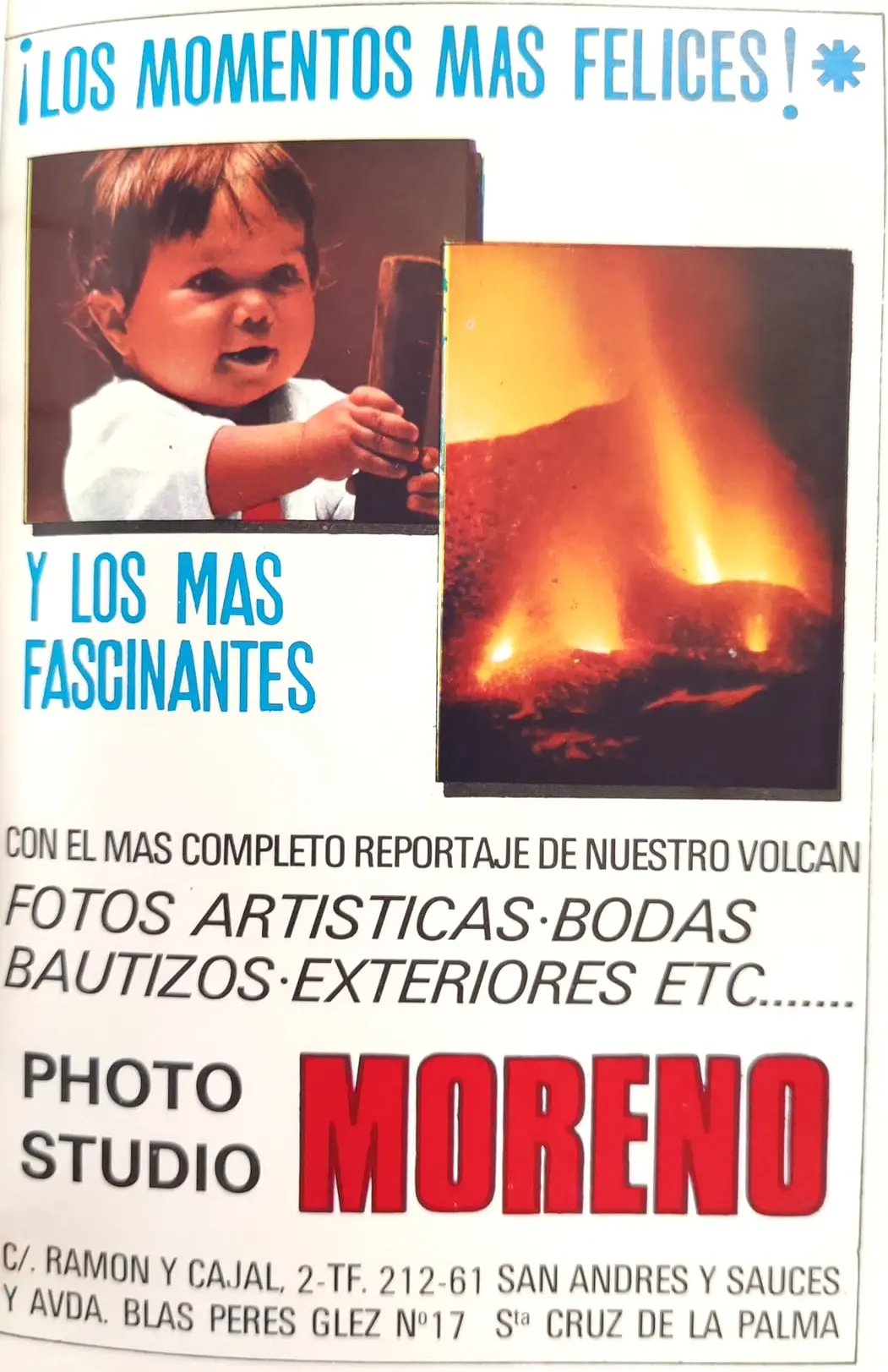 Publicidad Guía de La Palma, 1972
